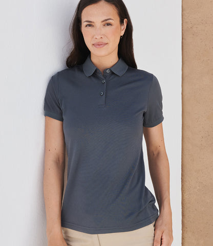 Henbury Ladies Recycled Polyester Polo Shirt