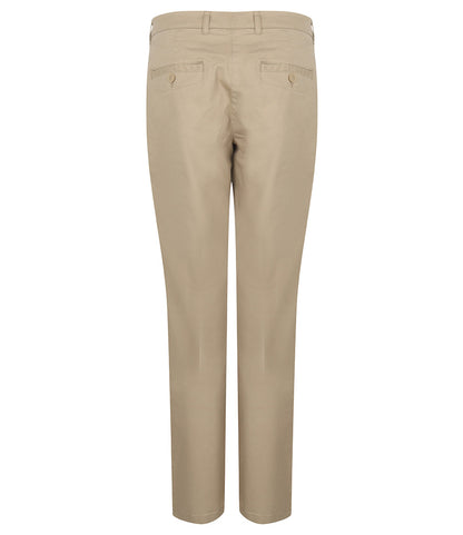 Henbury Ladies Stretch Chino Trousers