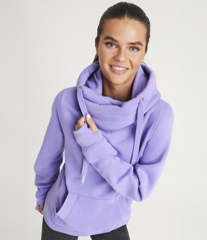AWDis Cross Neck Hoodie