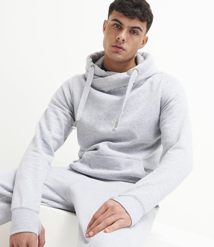 AWDis Cross Neck Hoodie