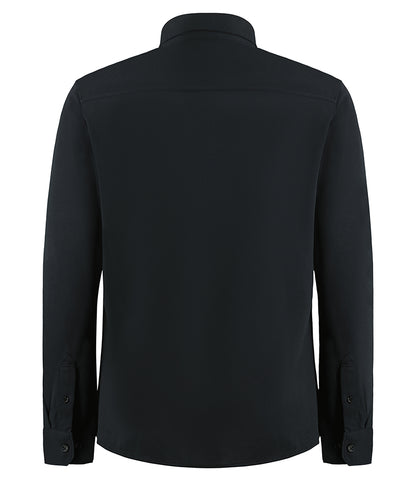 Kustom Kit Long Sleeve Superwash® 60°C Piqué Shirt