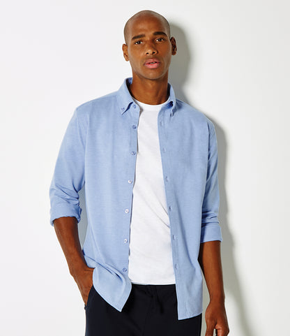 Kustom Kit Long Sleeve Superwash® 60°C Piqué Shirt