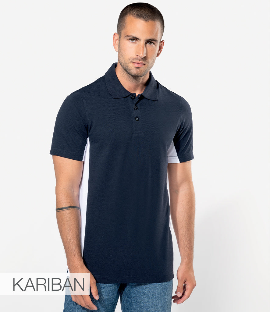 Kariban Flag Poly/Cotton Piqué Polo Shirt