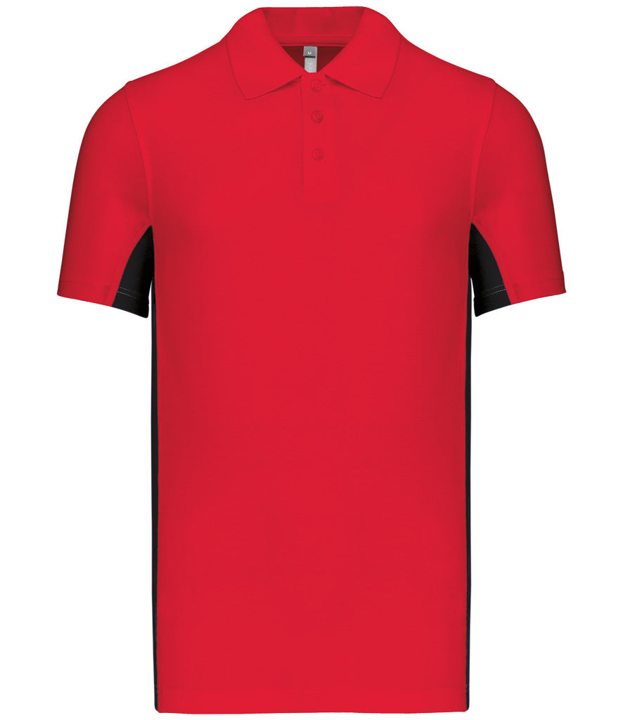 Kariban Flag Poly/Cotton Piqué Polo Shirt