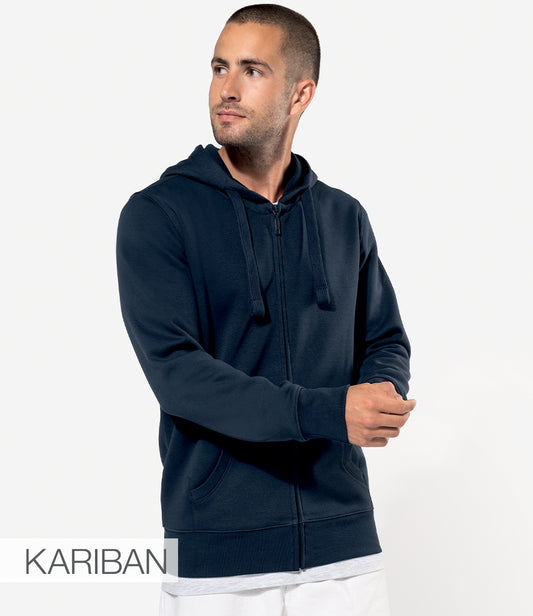 Kariban Full Zip Hooded Sweatshirt