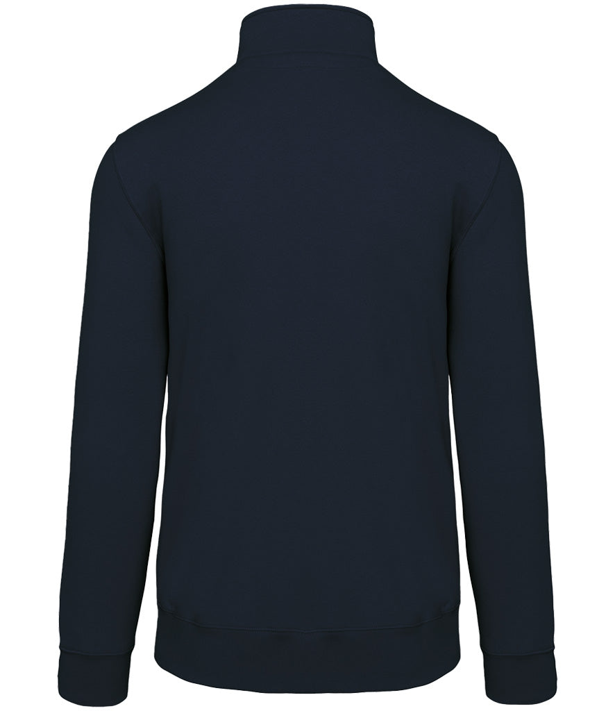 Kariban Zip Neck Sweatshirt