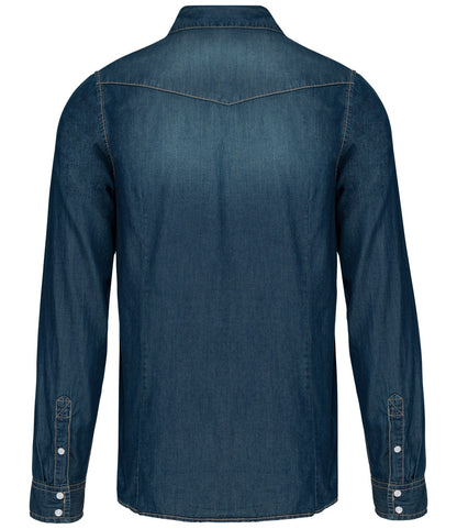 Kariban Long Sleeve Denim Shirt