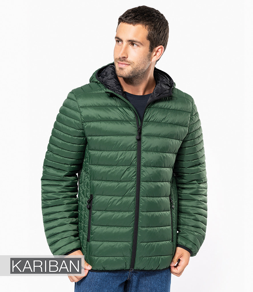 Kariban Lightweight Hooded Padded Jacket