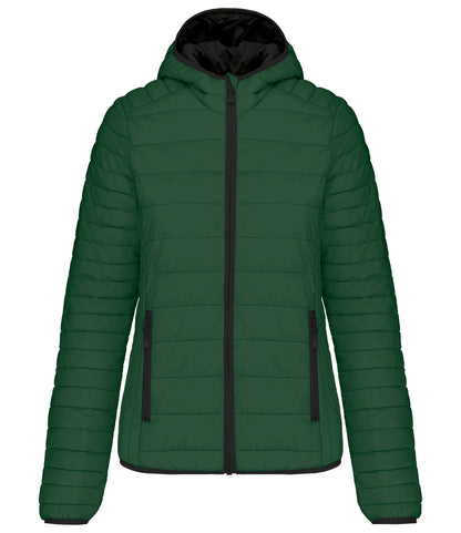 Kariban Ladies Lightweight Hooded Padded Jacket