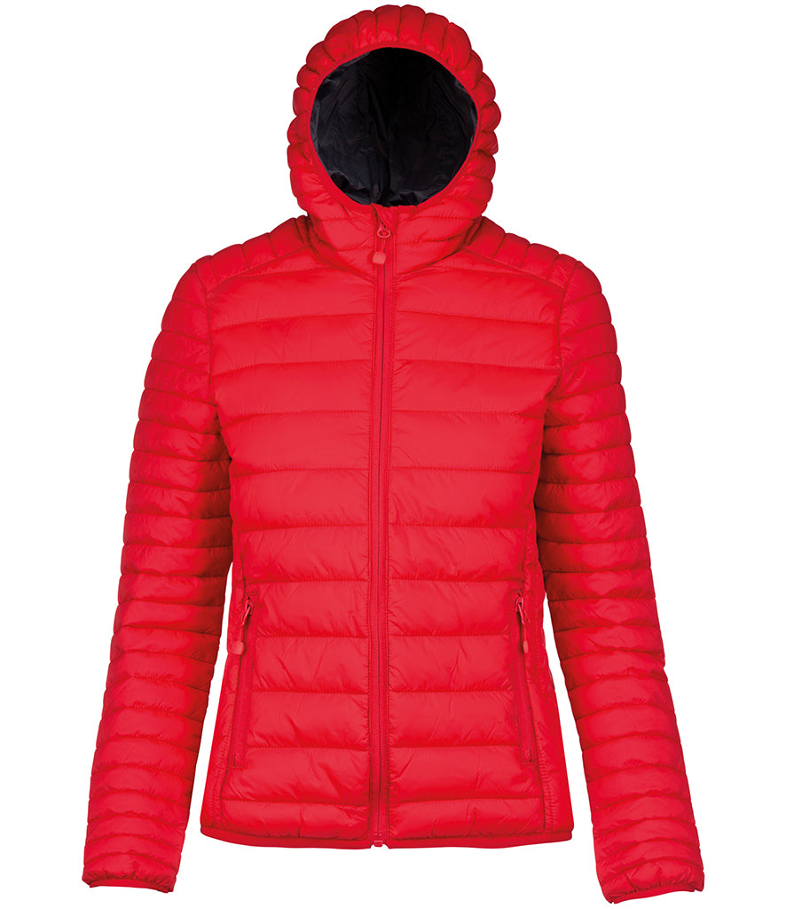 Kariban Ladies Lightweight Hooded Padded Jacket