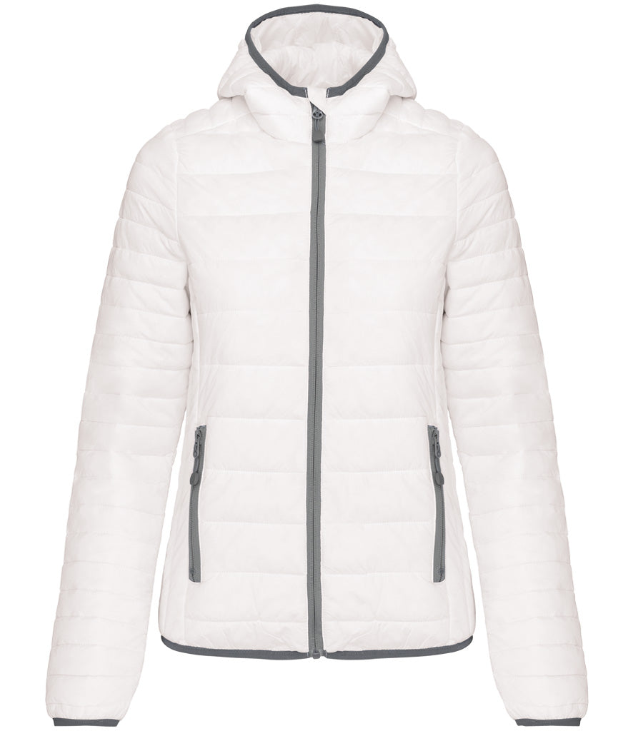 Kariban Ladies Lightweight Hooded Padded Jacket