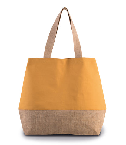 Kimood Canvas & Jute Shopper