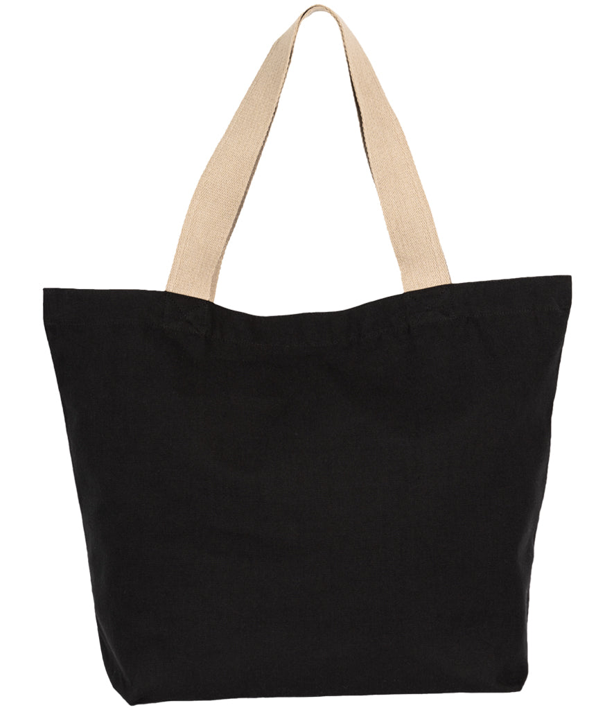 Kimood Large Recycled Flat-Bottom Shopping Bag