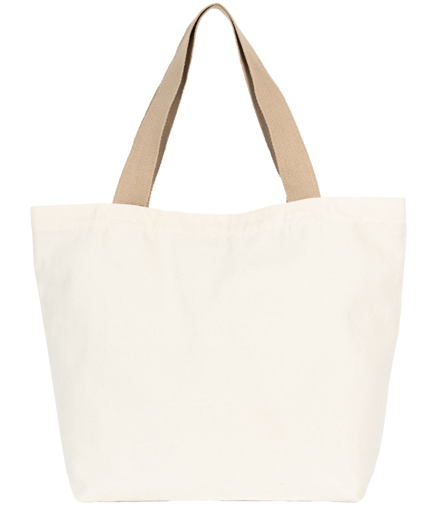 Kimood Large Recycled Flat-Bottom Shopping Bag