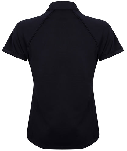 Finden + Hales Ladies Performance Piped Polo Shirt