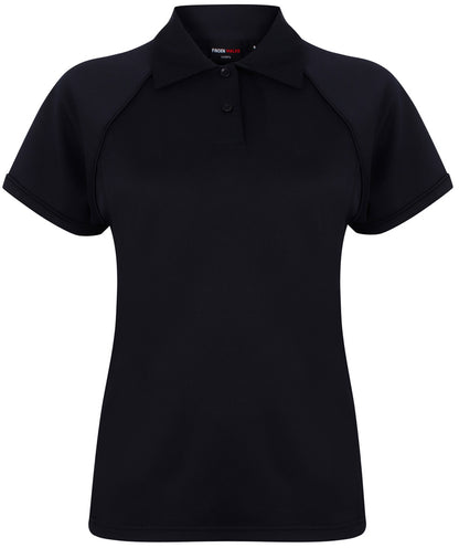 Finden + Hales Ladies Performance Piped Polo Shirt