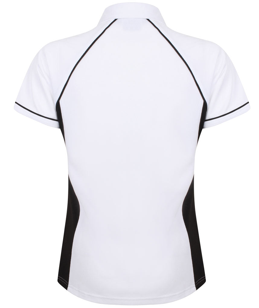 Finden + Hales Ladies Performance Piped Polo Shirt