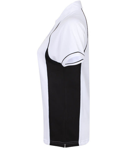Finden + Hales Ladies Performance Piped Polo Shirt