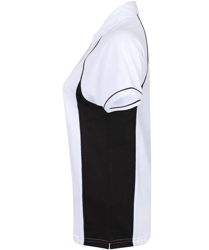 Finden + Hales Ladies Performance Piped Polo Shirt
