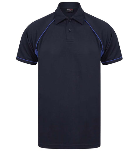 Finden + Hales Kids Performance Piped Polo Shirt