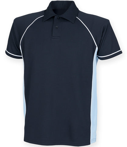 Finden + Hales Kids Performance Piped Polo Shirt