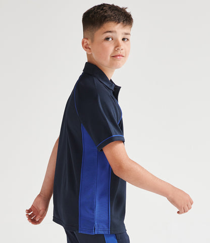 Finden + Hales Kids Performance Piped Polo Shirt