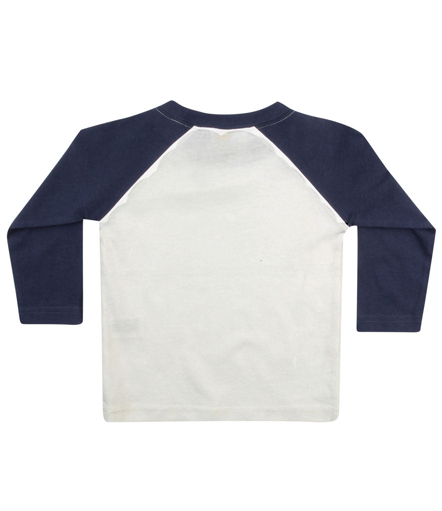 Larkwood Baby/Toddler Long Sleeve Baseball T-Shirt