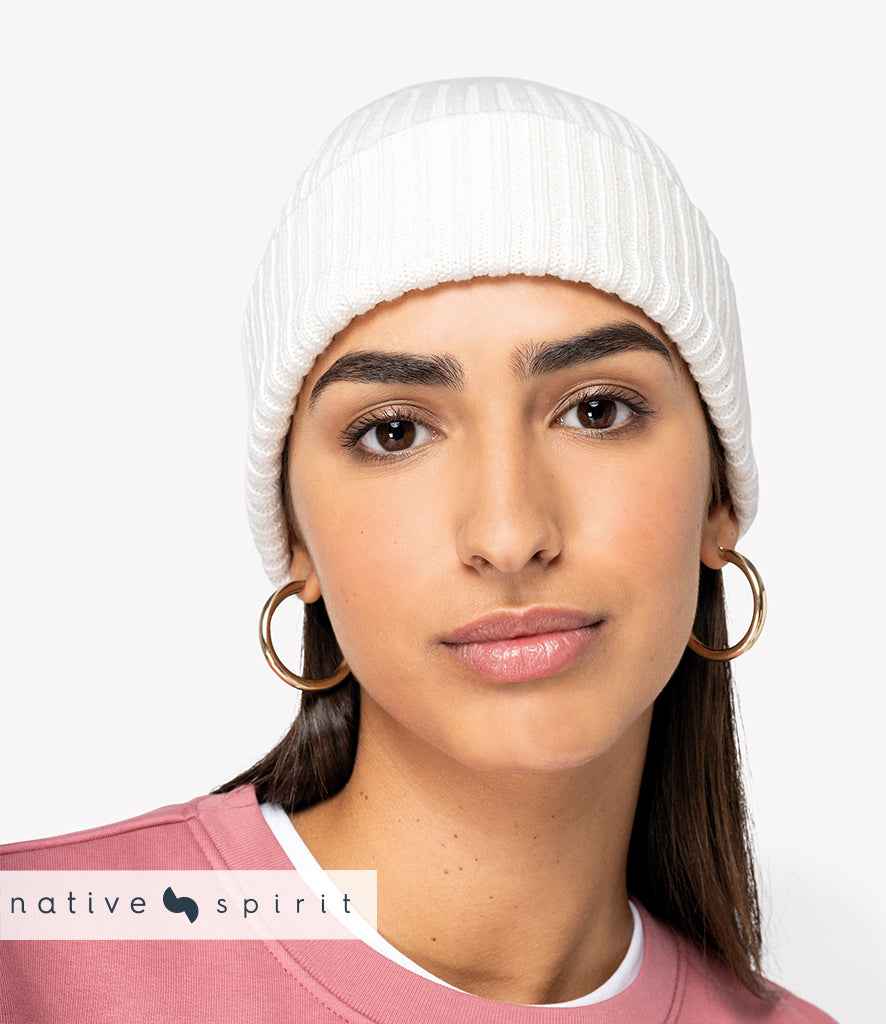 Native Spirit Wide Cuffed Beanie