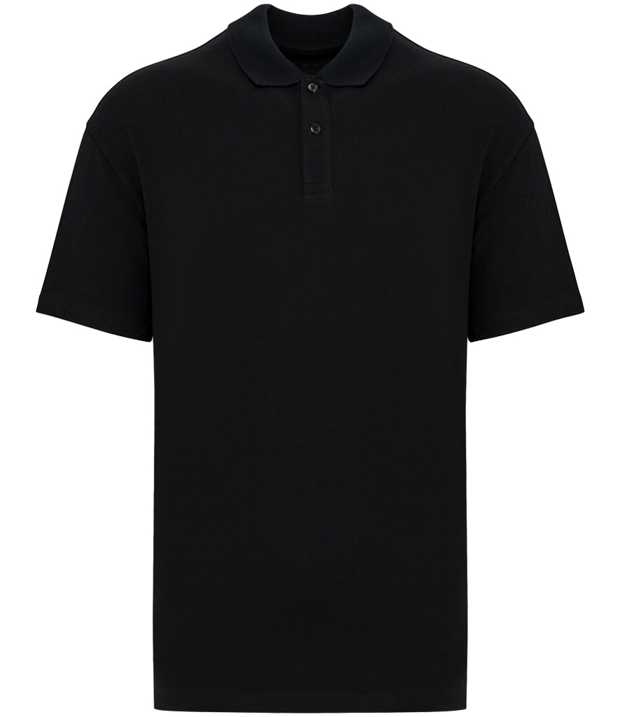 Native Spirit Drop Shoulder Piqué Polo Shirt