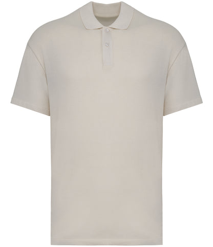 Native Spirit Drop Shoulder Piqué Polo Shirt