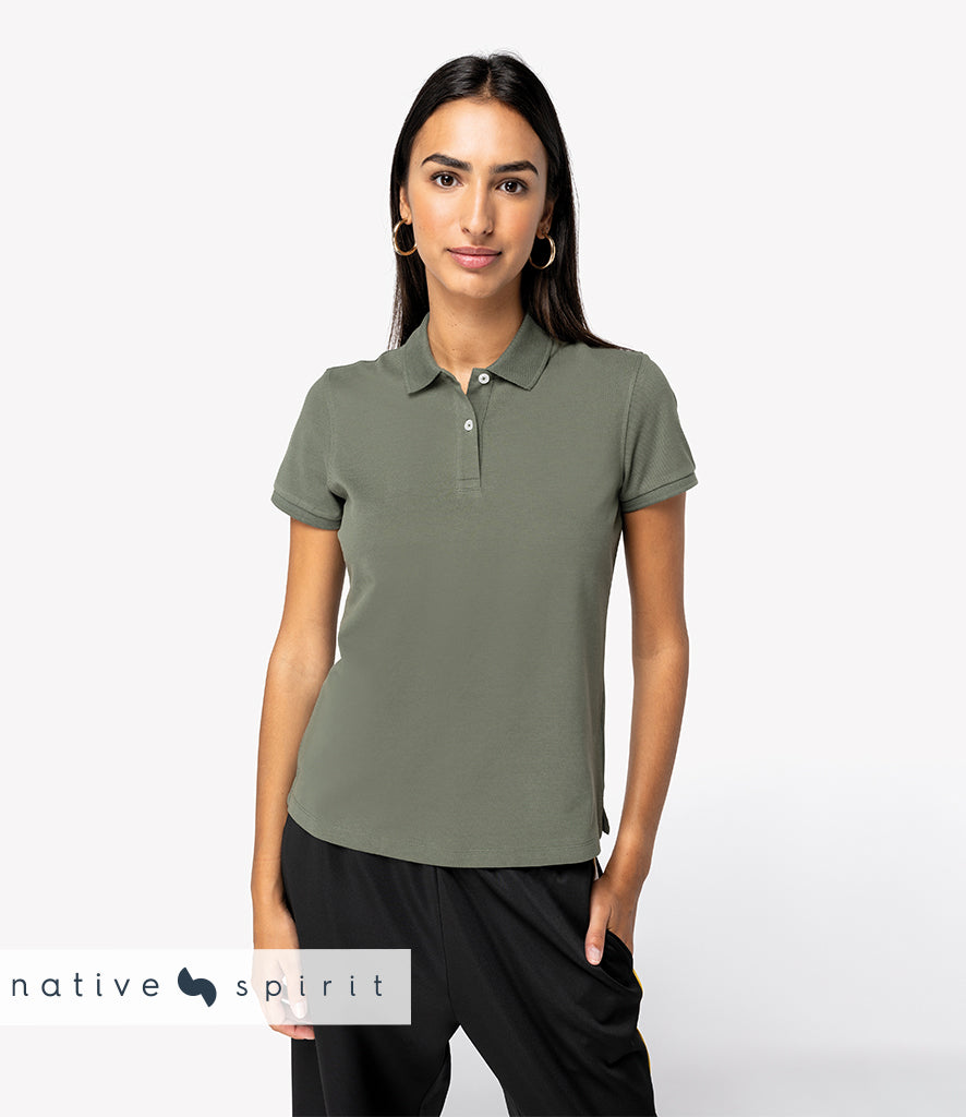 Native Spirit Ladies Piqué Polo Shirt