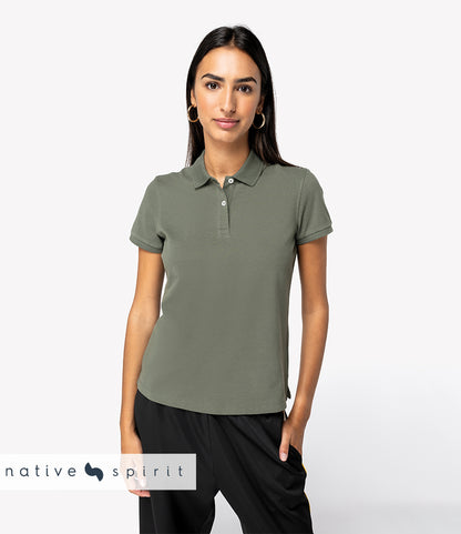 Native Spirit Ladies Piqué Polo Shirt