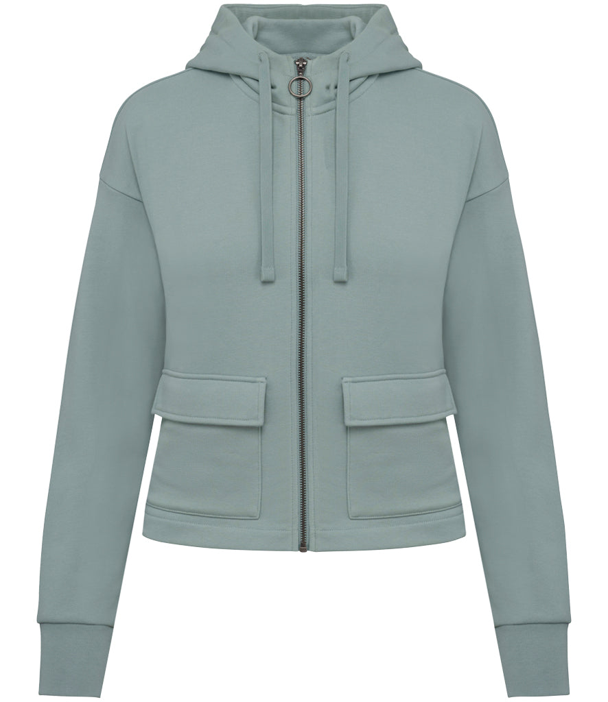 Native Spirit Ladies Full Zip Hooded Sweatshirt