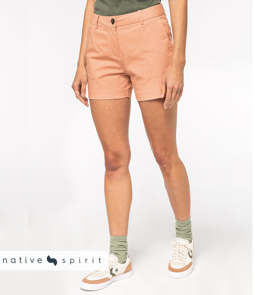 Native Spirit Ladies Chino Shorts