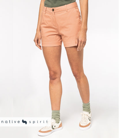 Native Spirit Ladies Chino Shorts