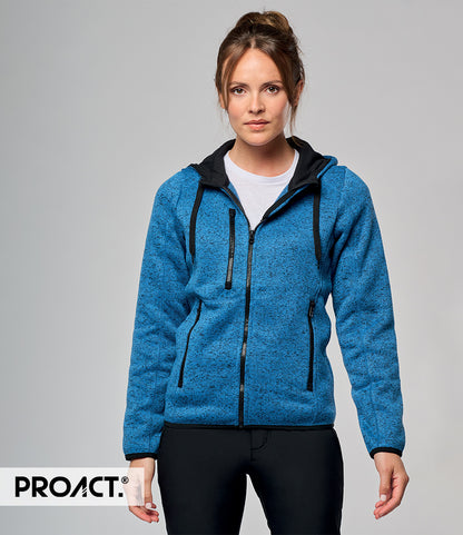 Proact Ladies Heather Hooded Jacket