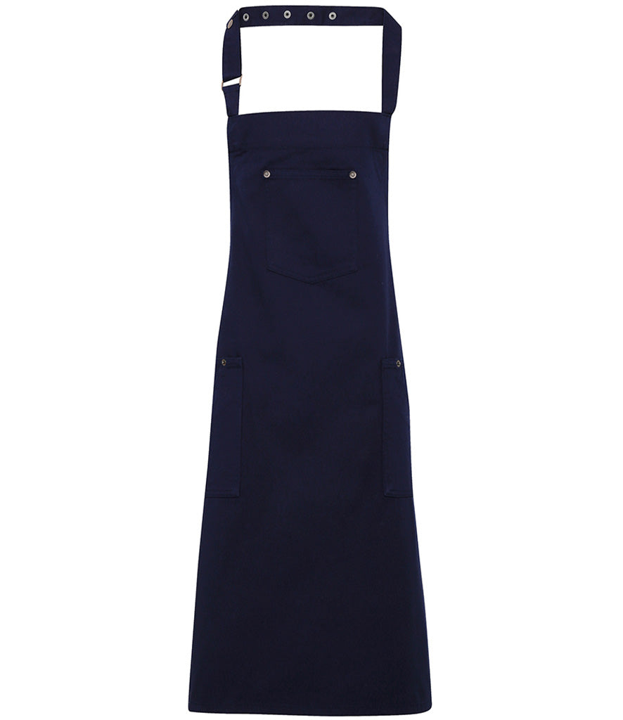 Premier Cotton Chino Bib Apron