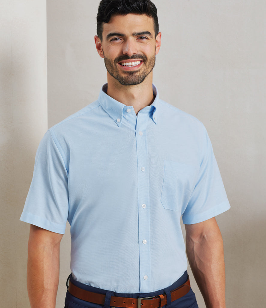 Premier Signature Short Sleeve Oxford Shirt