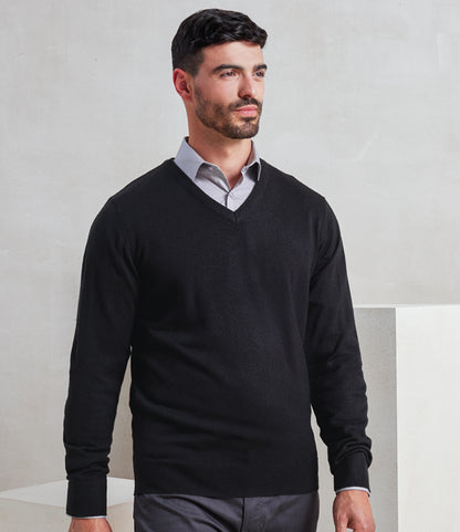 Premier Essential Acrylic V Neck Sweater