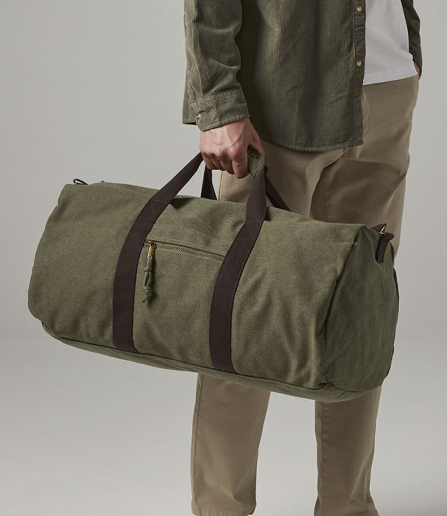 Quadra Vintage Canvas Holdall