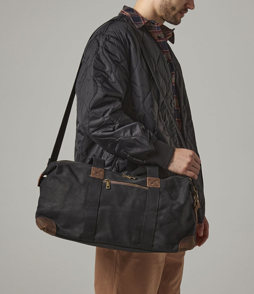 Quadra Heritage Waxed Canvas Holdall