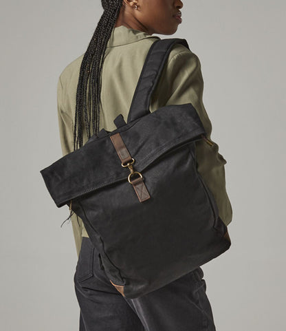 Quadra Heritage Waxed Canvas Backpack