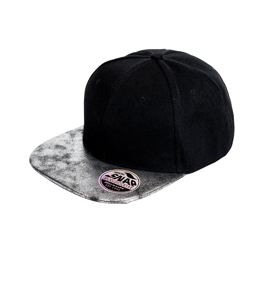 Result Bronx Glitter Snapback Cap