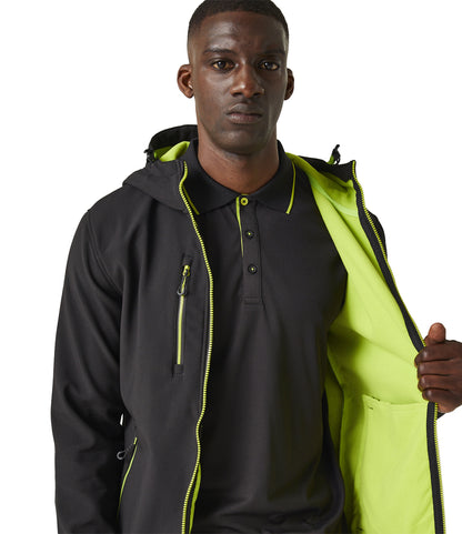 Regatta Navigate Two Layer Hooded Soft Shell Jacket