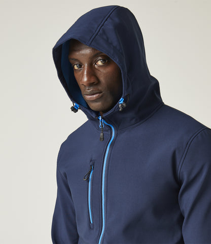 Regatta Navigate Two Layer Hooded Soft Shell Jacket