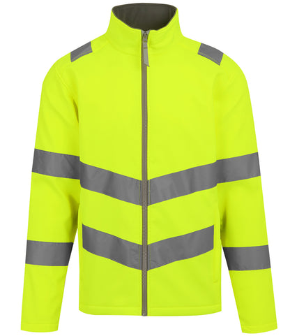 Regatta High Visibility Pro Contract Ablaze Soft Shell Jacket