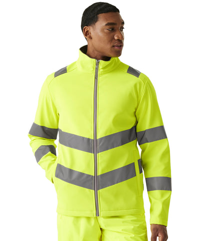 Regatta High Visibility Pro Contract Ablaze Soft Shell Jacket