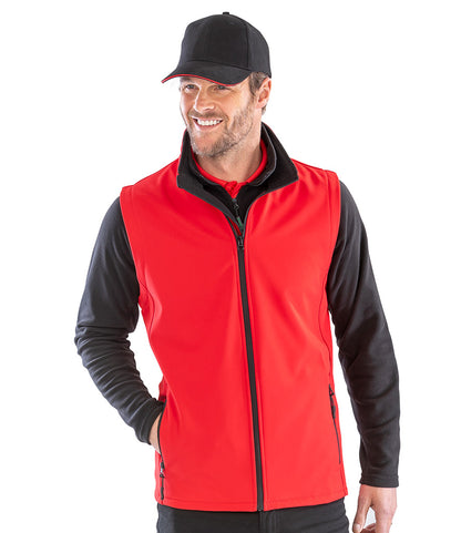 Result Core Printable Soft Shell Bodywarmer