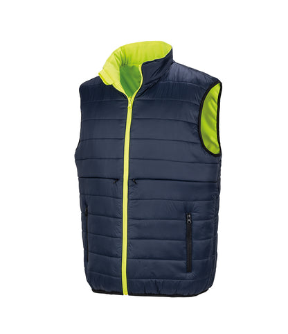 Result Safe-Guard Reversible Soft Padded Gilet