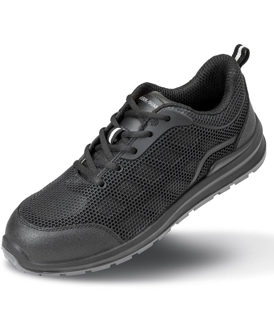 Result Work-Guard All Black Safety Trainers